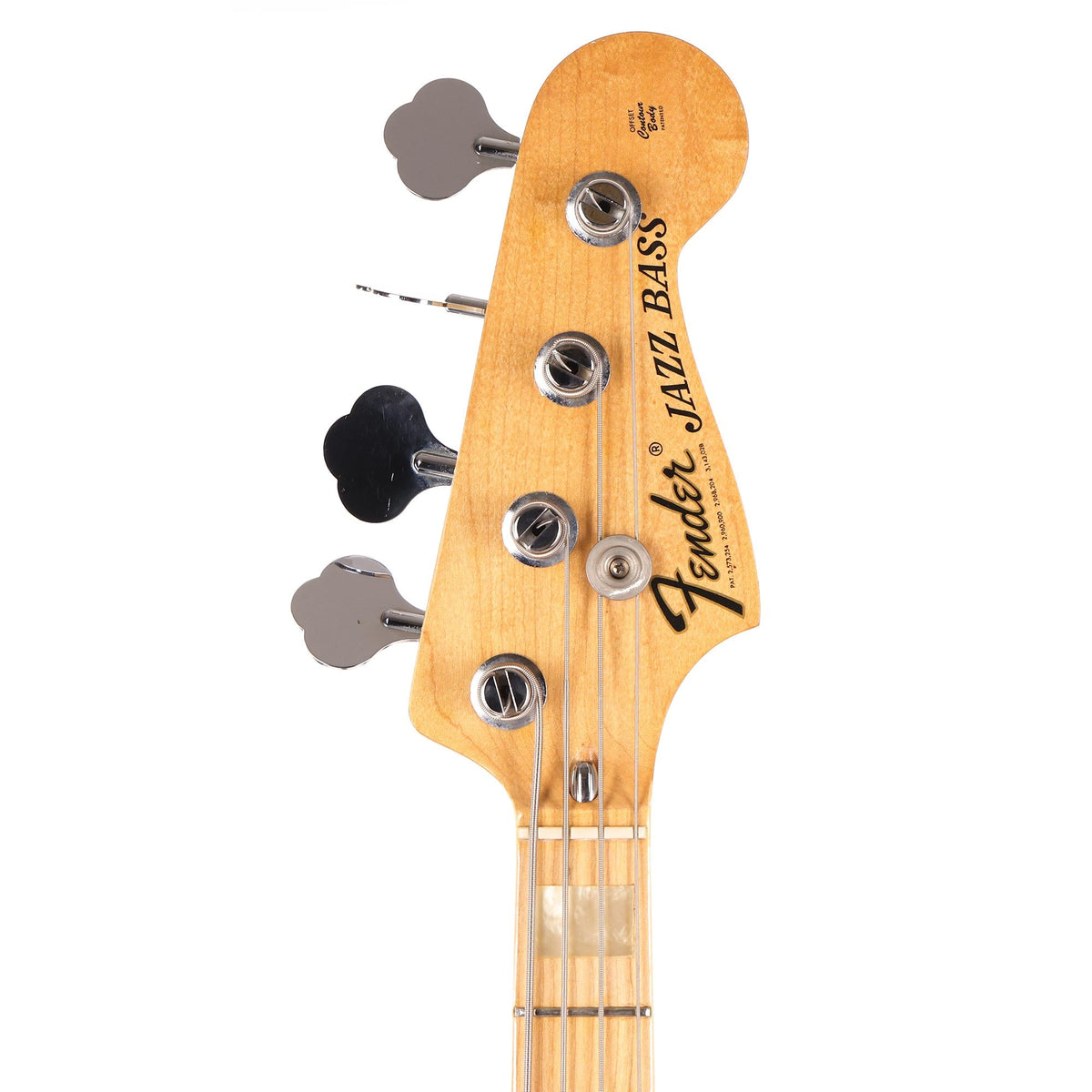 1976 Fender Jazz Bass Mocha — 4