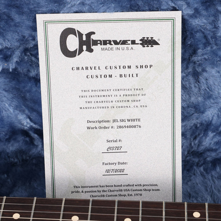 Charvel USA Jake E Lee White Pearl Signature So-Cal Pearl White