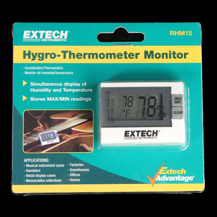 Taylor Extech Mini Hygrometer Hygro Thermometer | The Music Zoo