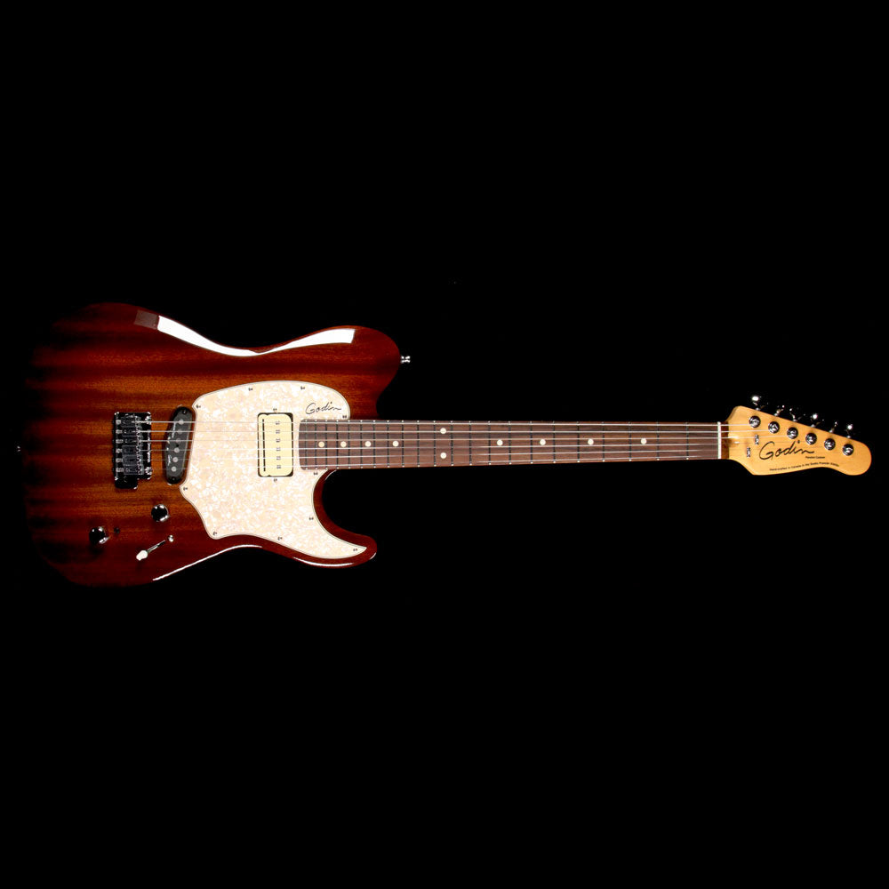 Godin Passion Custom Electric Guitar Whiskey Burst — 2