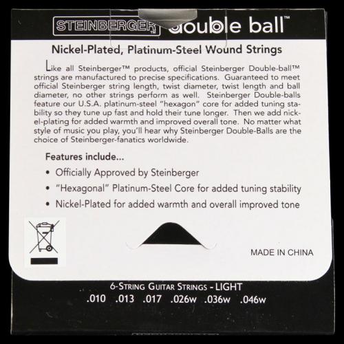 Steinberger Synapse TranScale Electric Guitar Strings Light (10-46)
