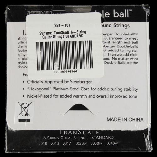 Steinberger Transcale Synapse Electric Guitar Strings Standard (10-48)