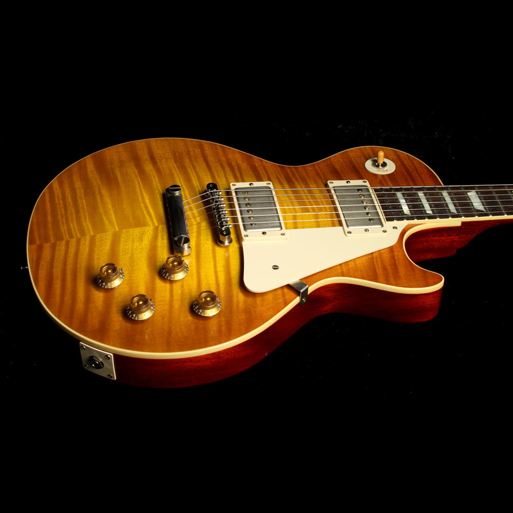 Gibson Custom Shop Standard Historic 1959 Les Paul Electric Guitar Sunrise Tea Burst — 5