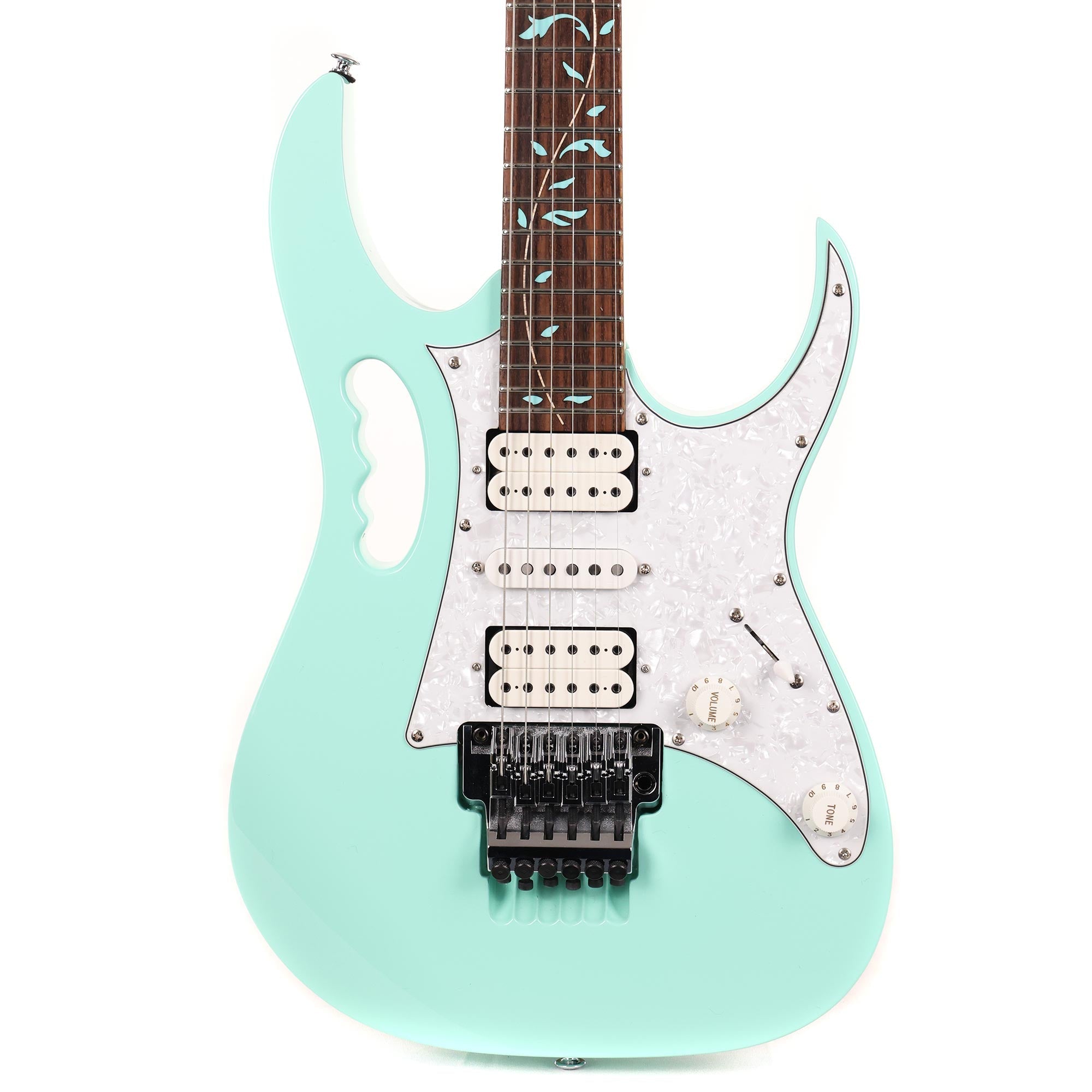Ibanez JEM70V Steve Vai Signature Sea Foam Green 2016 | The Music Zoo