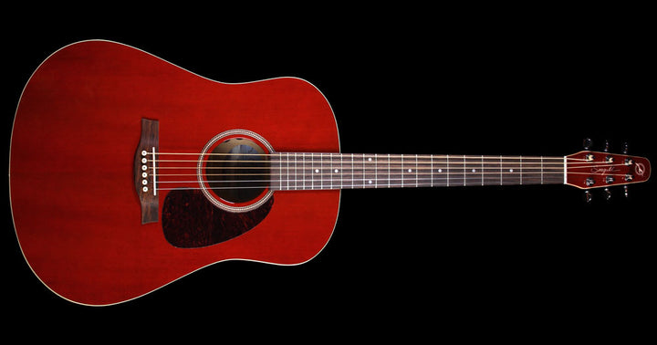 Seagull S6 Acoustic Guitar Cedar Trans Red GT