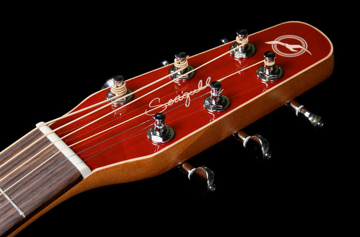 Seagull S6 Acoustic Guitar Cedar Trans Red GT