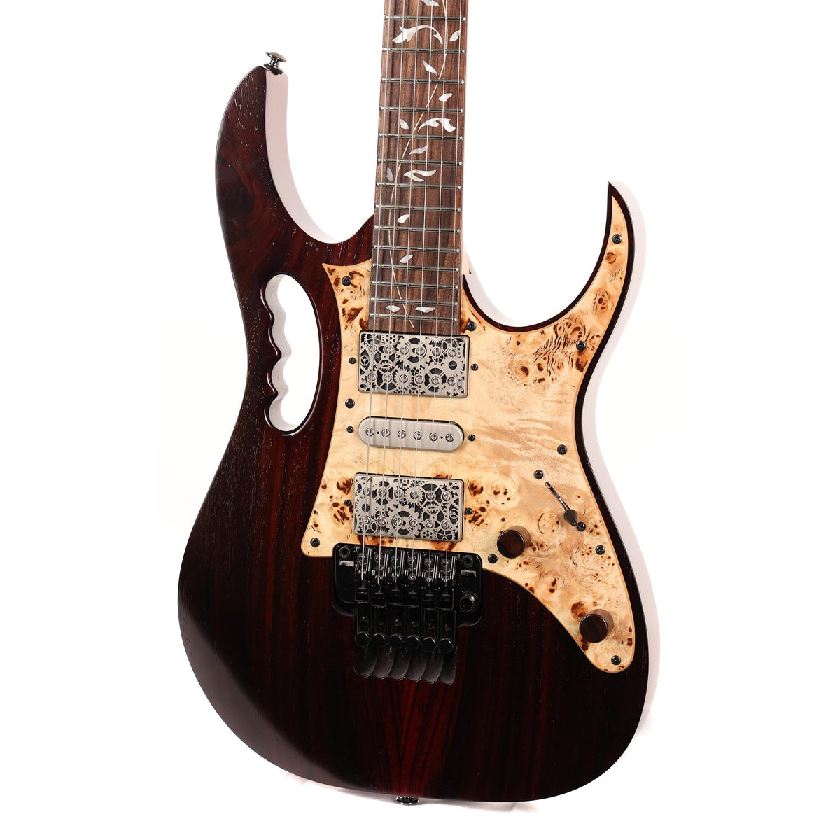 Ibanez JEM77WDP Steve Vai Signature Woody Charcoal Brown Low Gloss 2016 — 7