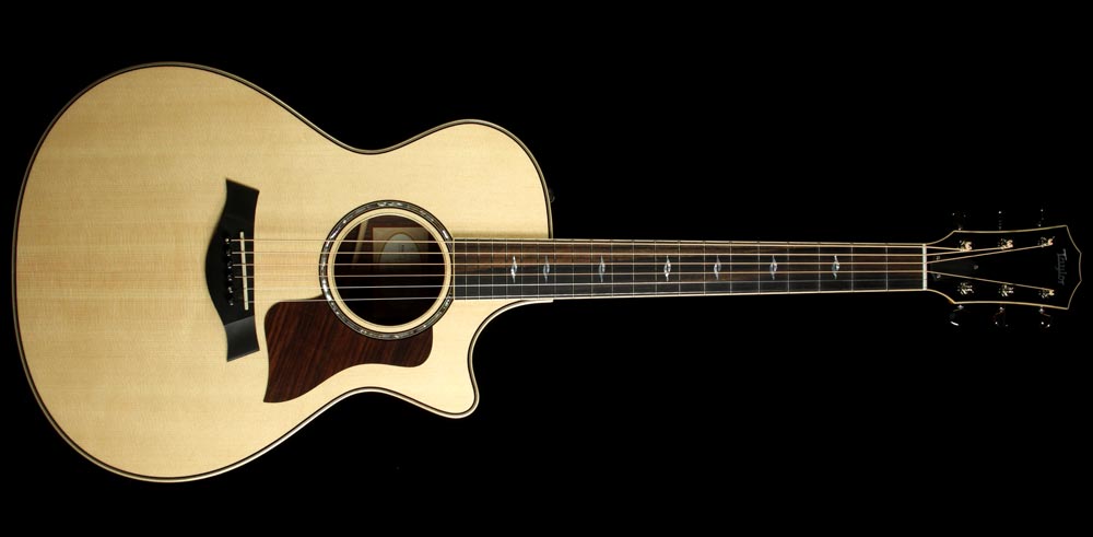 Used Taylor 812ce Grand Concert Acoustic Guitar — 2