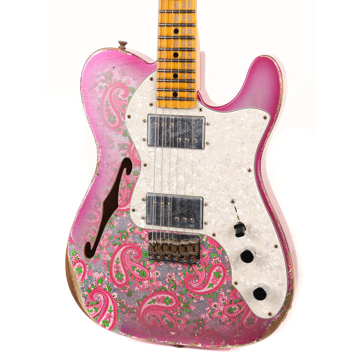 Fender Custom Shop '72 Tele Thinline Heavy Relic Pink Paisley Limited Edition 2020