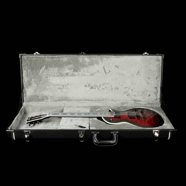 ESP E-II Eclipse QM Electric Guitar Black Cherry Sunburst