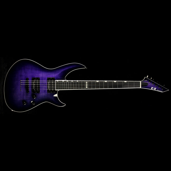 Used ESP E-II Horizon-III FM Electric Guitar Reindeer Blue