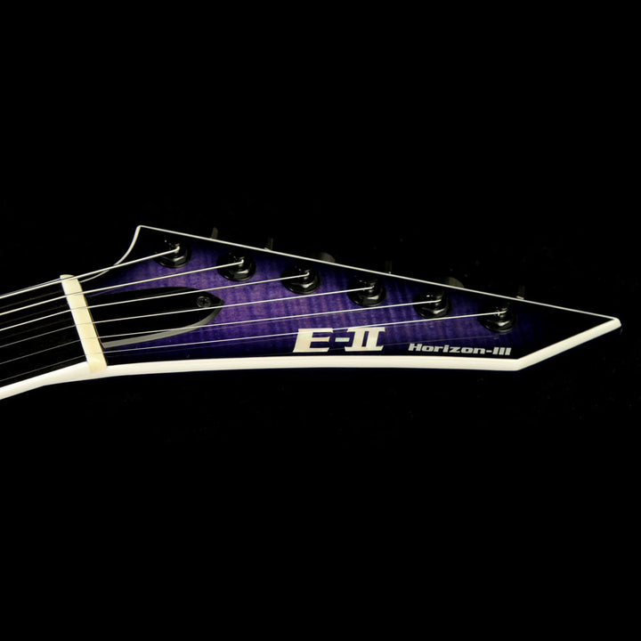 Used ESP E-II Horizon-III FM Electric Guitar Reindeer Blue