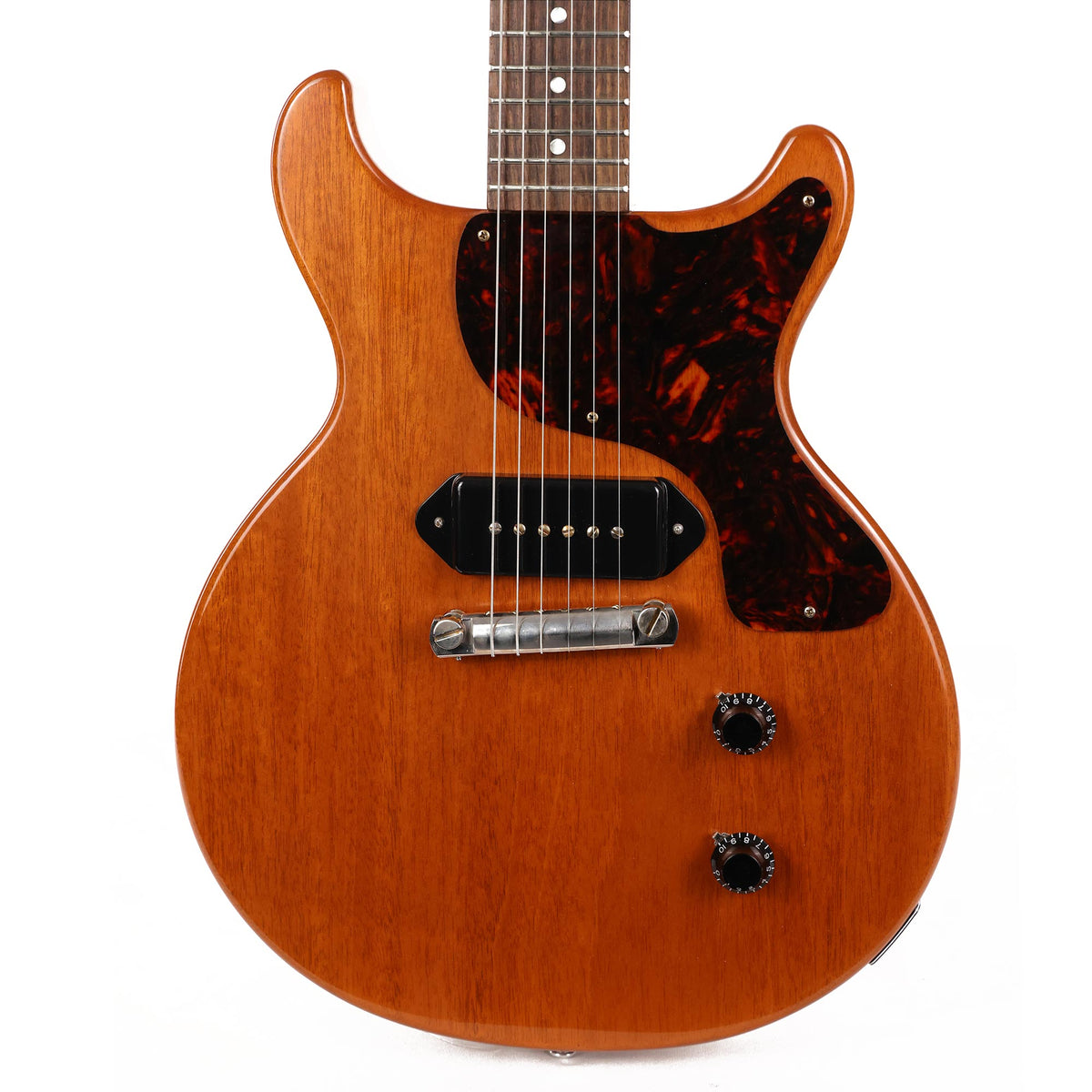 Gibson Custom Shop 1958 Les Paul Junior Doublecut Ultra Faded Cherry VOS 2019 — 1