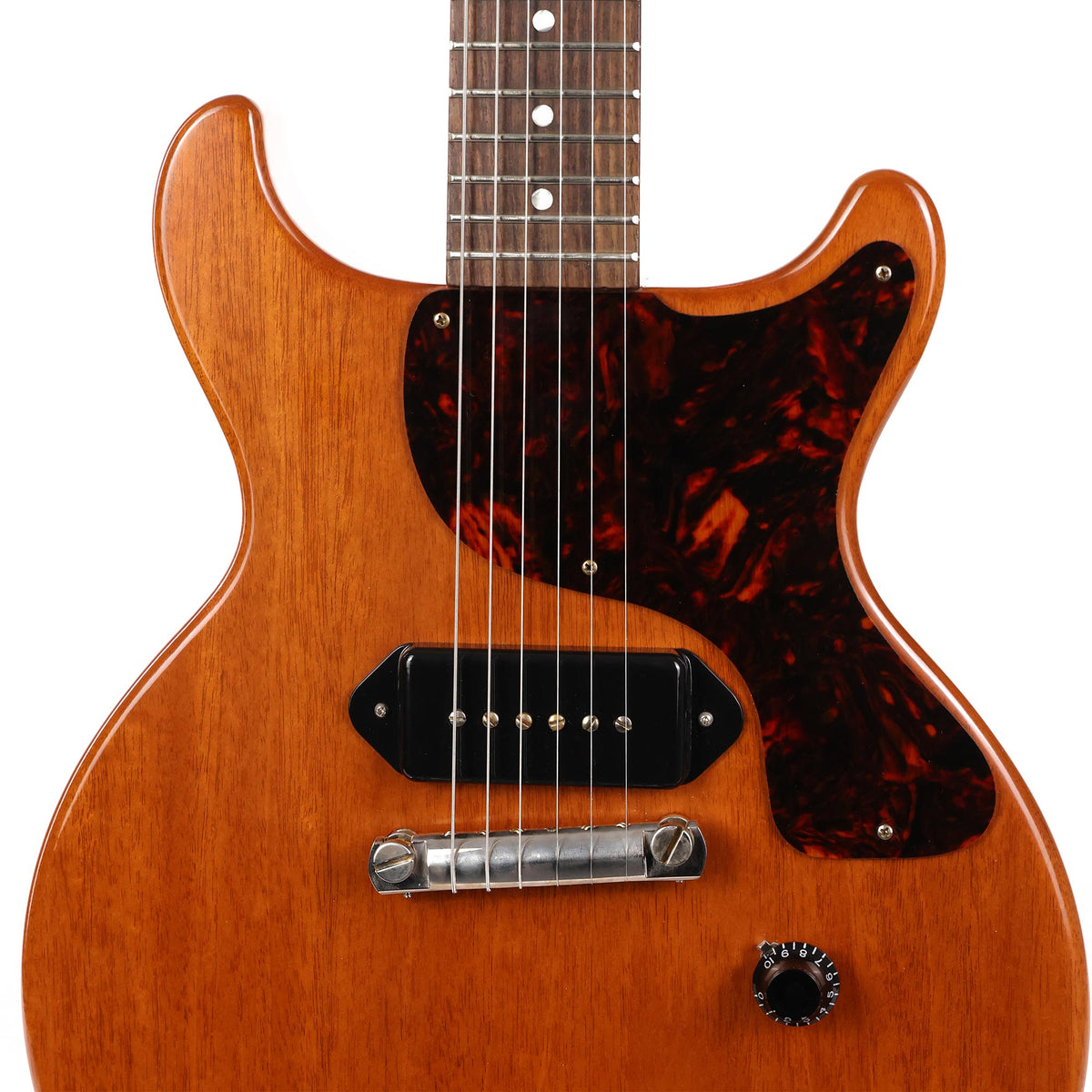 Gibson Custom Shop 1958 Les Paul Junior Doublecut Ultra Faded Cherry VOS 2019 — 6