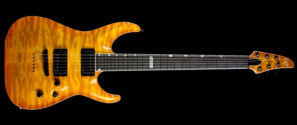 Used ESP USA Horizon Electric Guitar Antique Sunburst — 2
