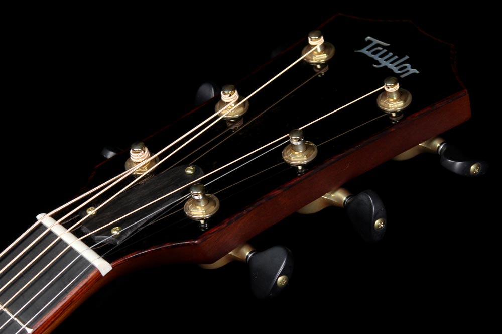 Taylor Custom Shop Sinker Redwood Grand Auditorium Acoustic Guitar Shaded Edgeburst — 4