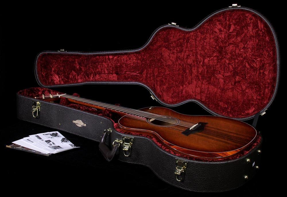 Taylor Custom Shop Sinker Redwood Grand Auditorium Acoustic Guitar Shaded Edgeburst — 5