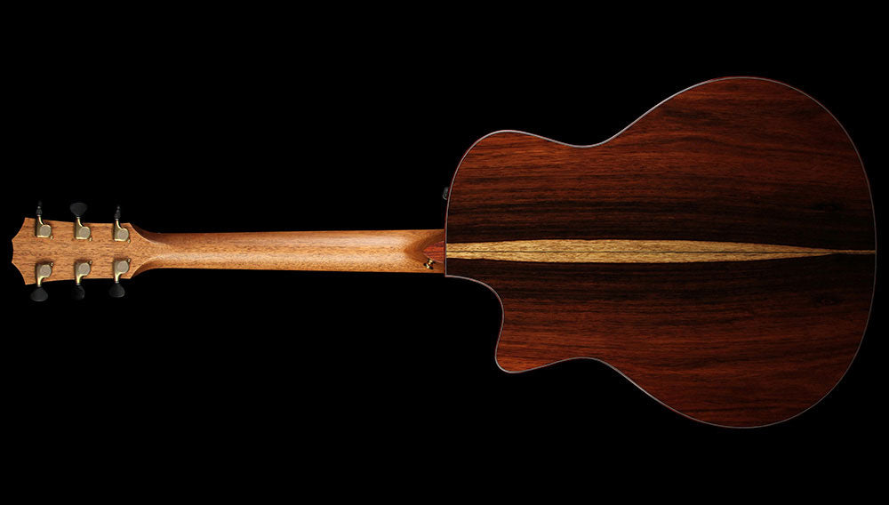 Used Taylor Custom Shop BTO Grand Symphony Amazon Rosewood Acoustic Guitar Natural — 3