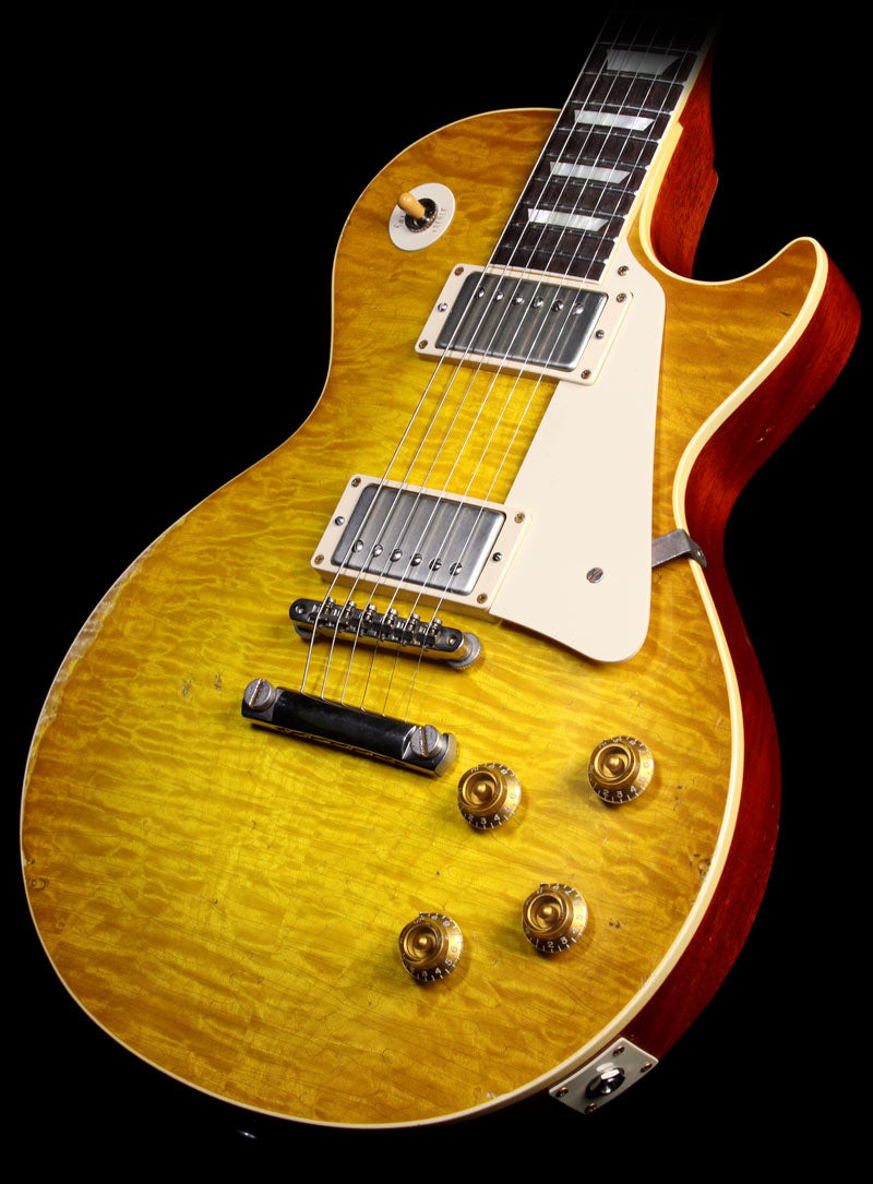 Used Gibson Custom Shop Exclusive Murphy Ultra Aged '59 Les Paul Electric Guitar Lemonburst — 1