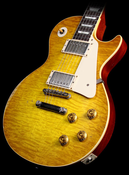 Used Gibson Custom Shop Exclusive Murphy Ultra Aged '59 Les Paul Electric Guitar Lemonburst