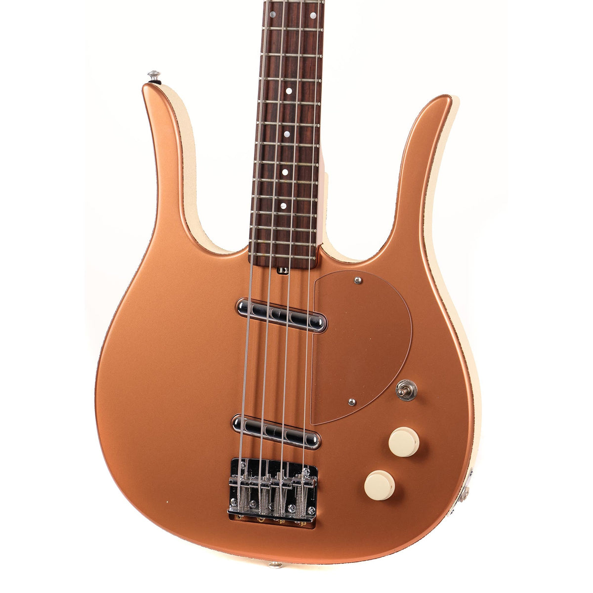 Jerry Jones Longhorn Bass Copper Used — 7