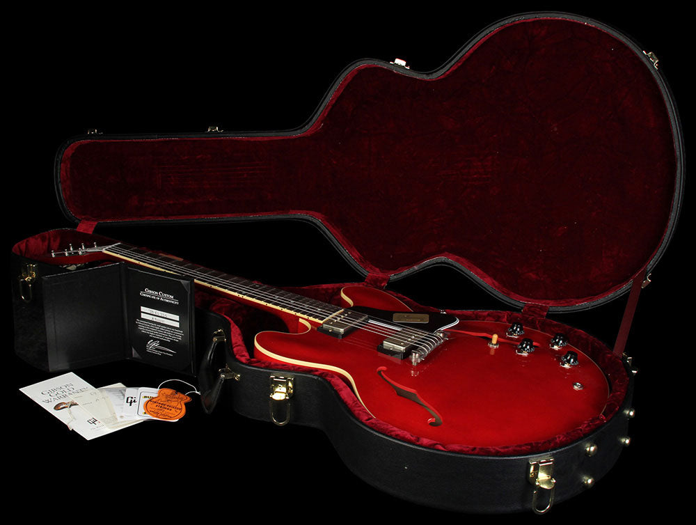 Gibson Custom Shop Exclusive '59 Wraparound ES-335 VOS Electric Guitar Faded Cherry — 5