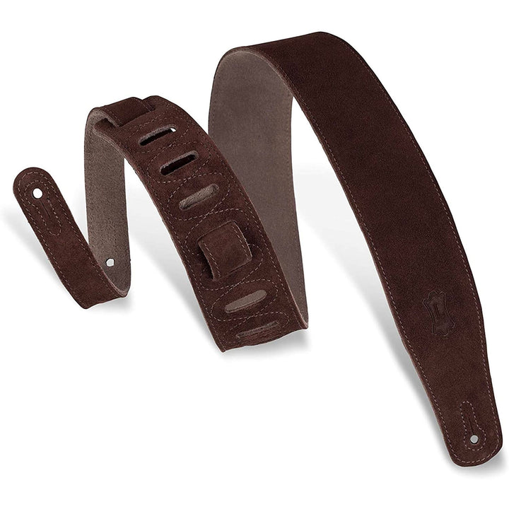 Levy's MS26 Soft Suede Guitar Strap - Brown