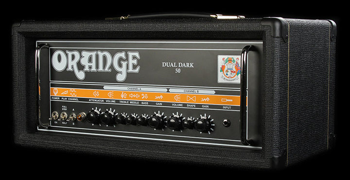 Used Orange Dual Dark 50 Guitar Amplifier Head