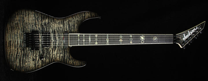 Jackson Custom Shop SL Electric Guitar Transparent Gray Crop Circle