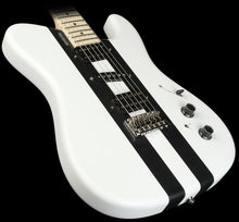 Used Tausch 665 Electric Guitar White w/Black Stripes