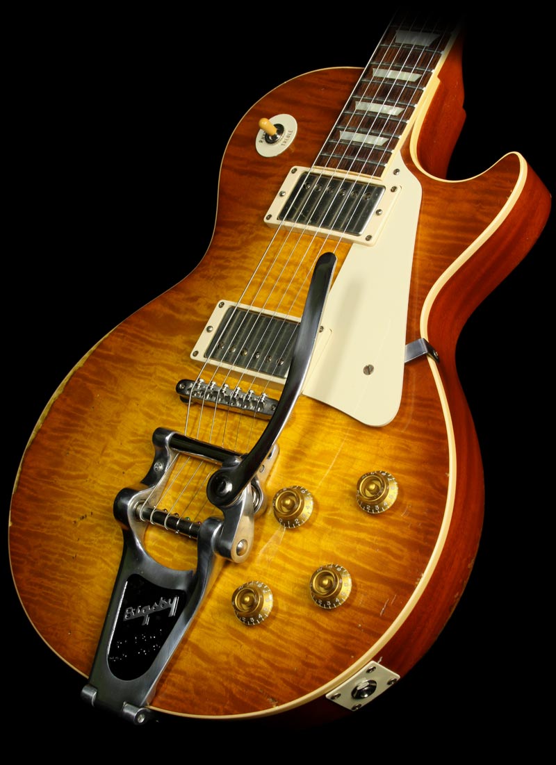 Used Gibson Custom '59 Les Paul Murphy Aged Iced Tea Burst w