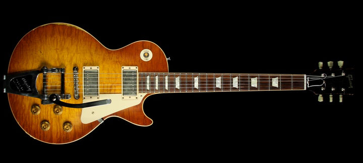 Used Gibson Custom '59 Les Paul Murphy Aged Iced Tea Burst w/Bigsby Electric Guitar