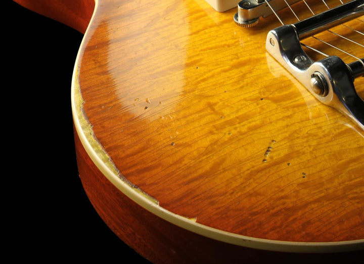 Used Gibson Custom '59 Les Paul Murphy Aged Iced Tea Burst w/Bigsby Electric Guitar