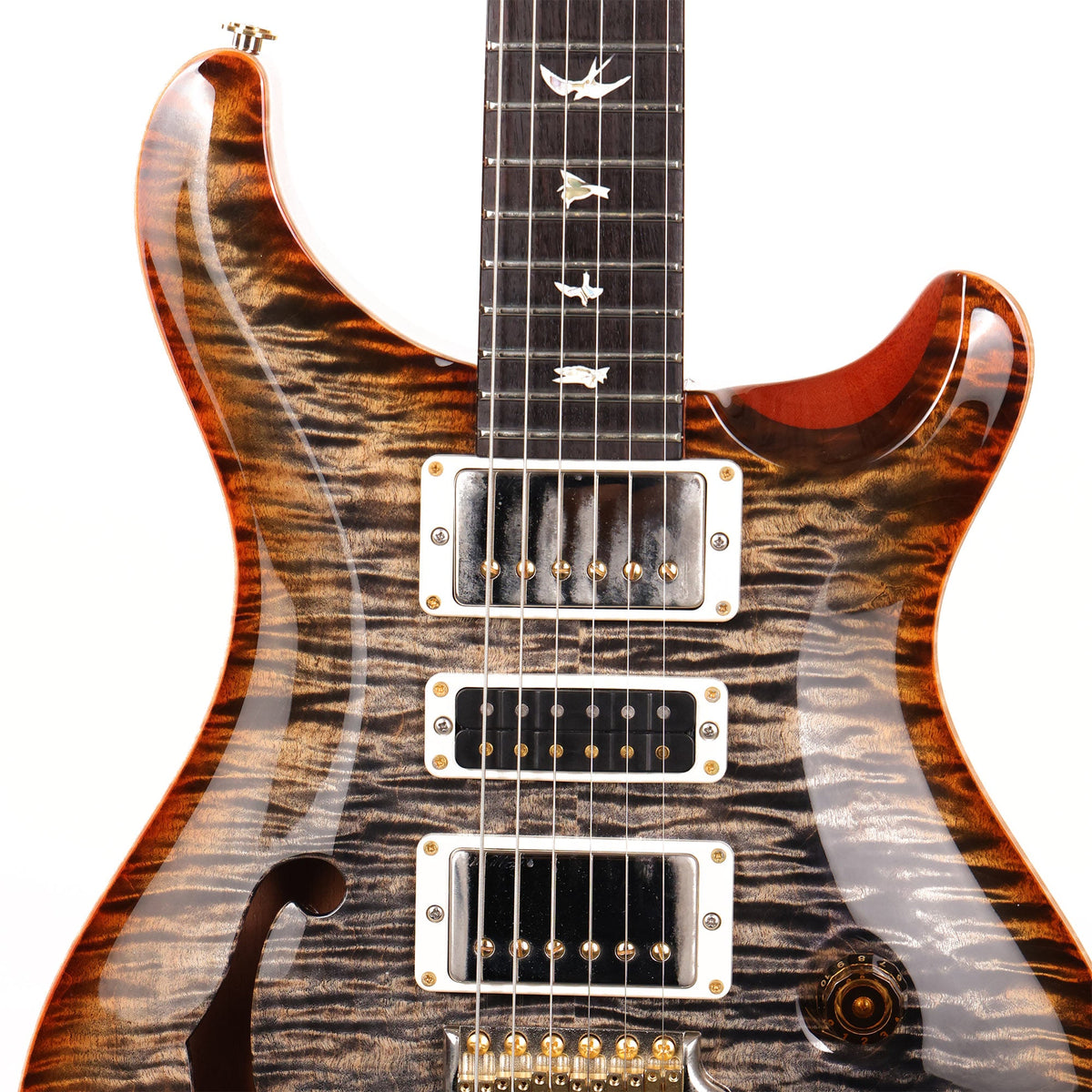 PRS Special 22 Semi-Hollow Burnt Maple Leaf 2019 — 6