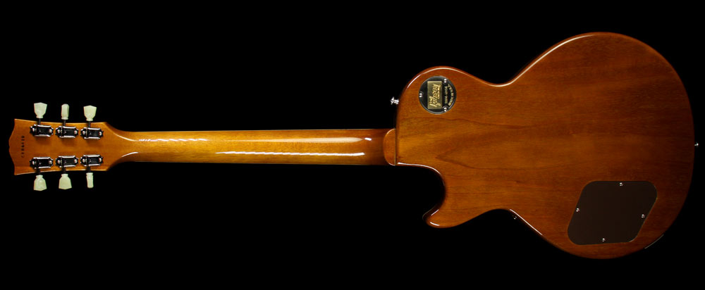 Used Gibson Custom Shop '56 Les Paul Chambered Reissue Electric Guitar Antique Gold — 3