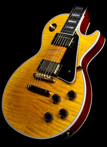 Used 2014 Gibson Custom Shop Les Paul Custom Figured Electric Guitar Reverse Burst