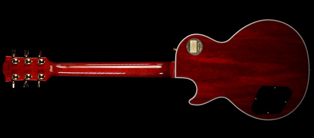 Used 2014 Gibson Custom Shop Les Paul Custom Figured Electric Guitar Reverse Burst — 3