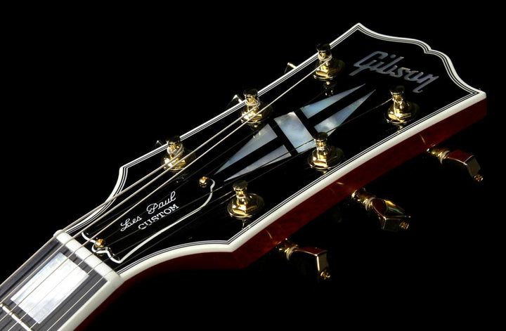 Used 2014 Gibson Custom Shop Les Paul Custom Figured Electric Guitar Reverse Burst
