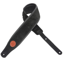 Levy's MSS2S Black Signature Series Suede Guitar Strap