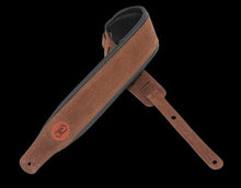 Levy's MSS2S Brown Signature Series Suede Guitar Strap