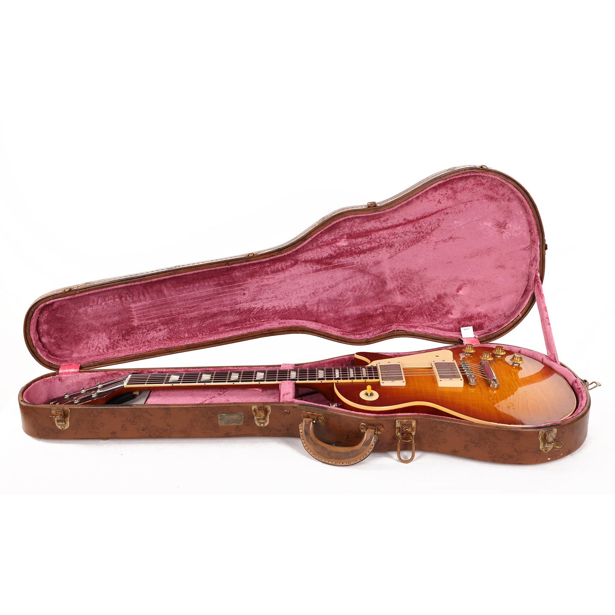 Gibson Custom Shop 1959 Les Paul Reissue Brazilian Rosewood Aged Iced Tea Burst 2017 — 12
