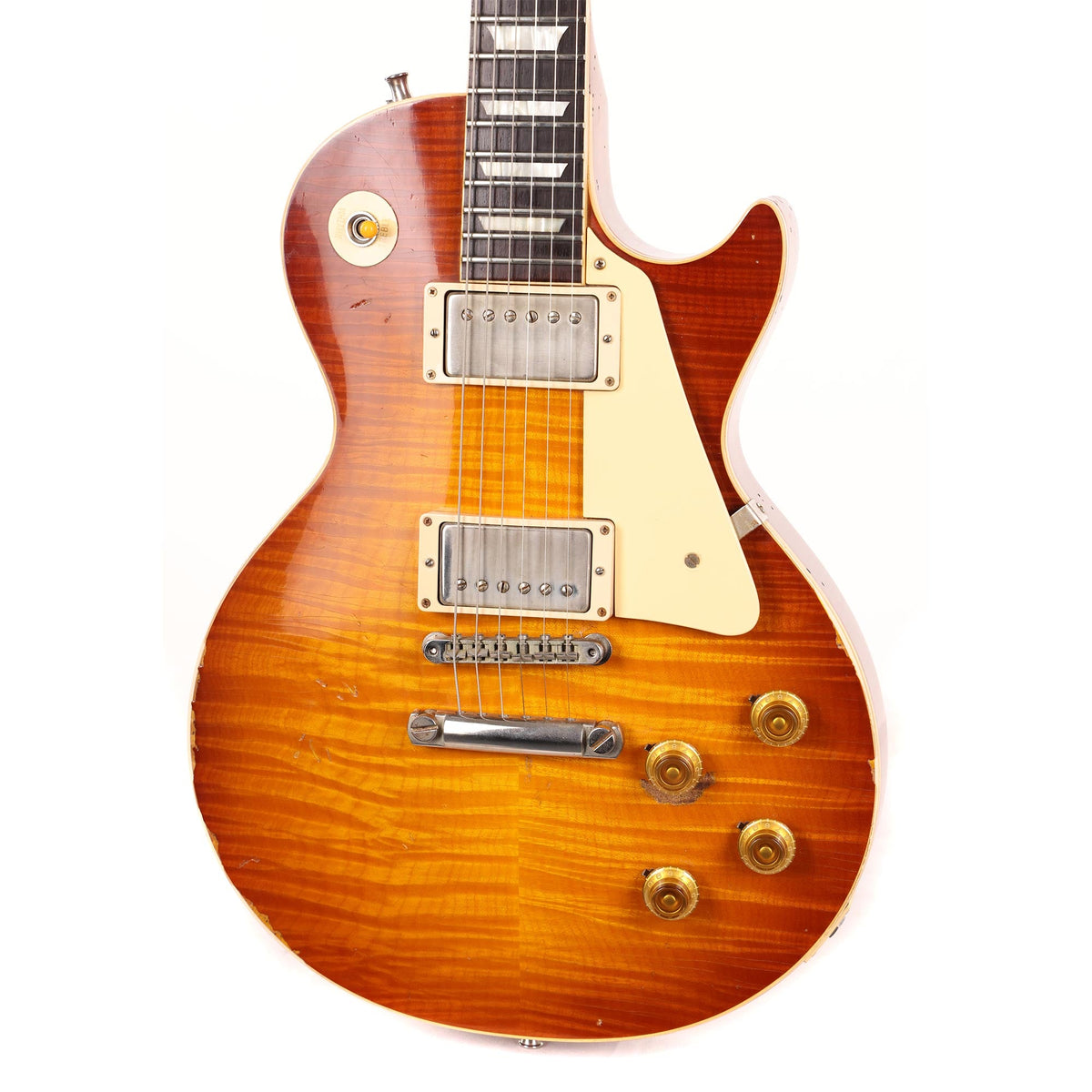Gibson Custom Shop 1959 Les Paul Reissue Brazilian Rosewood Aged Iced Tea Burst 2017 — 7