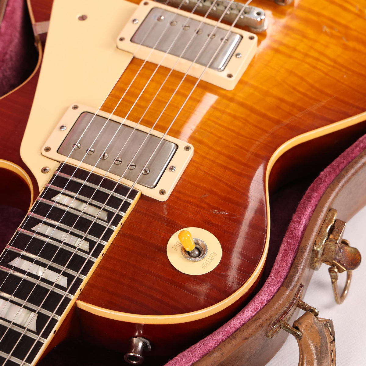 Gibson Custom Shop 1959 Les Paul Reissue Brazilian Rosewood Aged Iced Tea Burst 2017 — 8