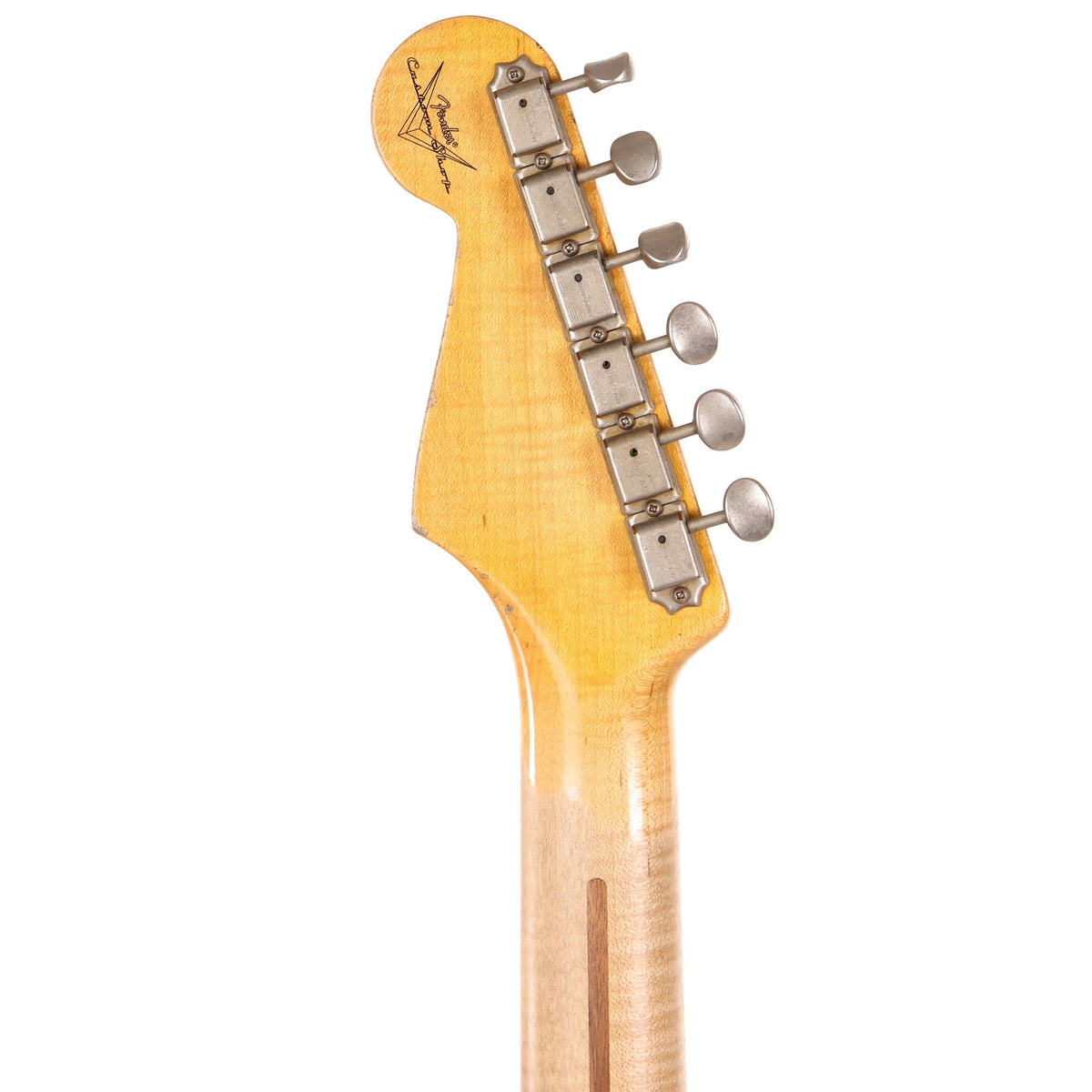 Fender Custom Shop 1958 Stratocaster Heavy Relic Aged Black 2018 — 5