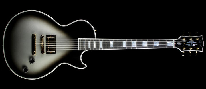 Used 2014 Gibson Custom Shop Les Paul Custom Single-Pickup Electric Guitar Silverburst
