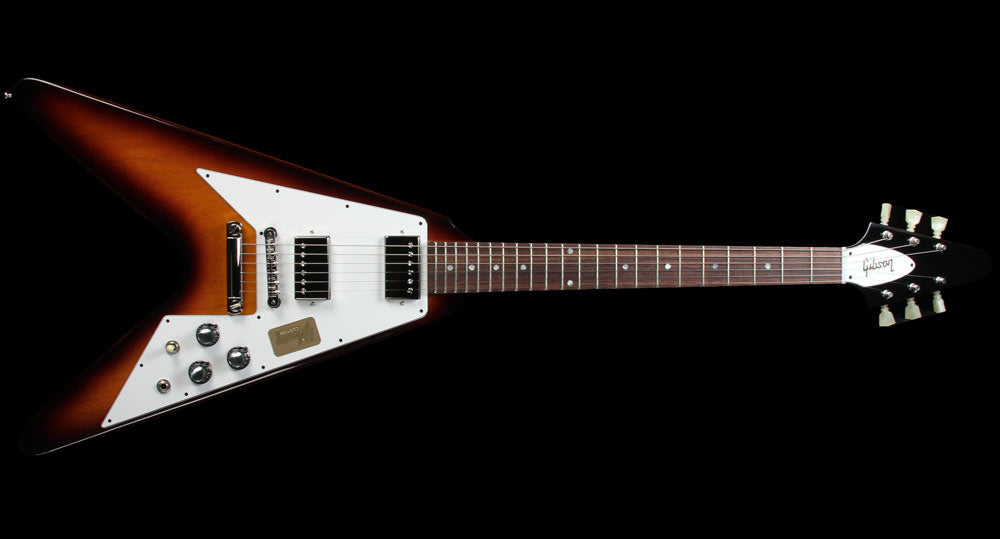 Used 2014 Gibson Custom Shop Benchmark '67 Flying V Electric Guitar Vintage Sunburst — 2