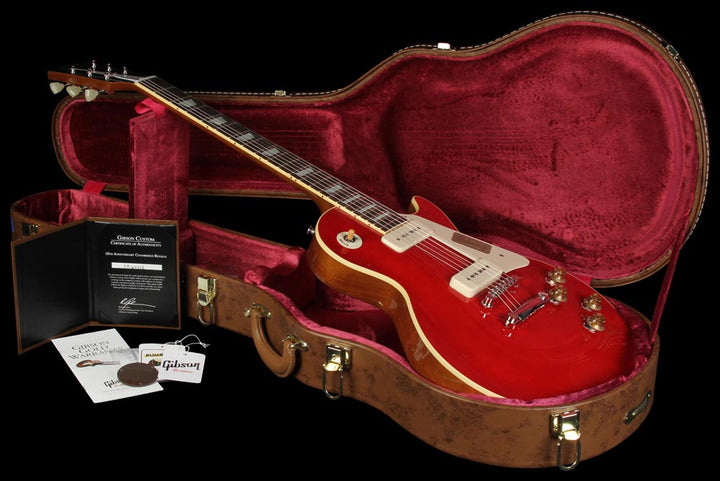 Used 2014 Gibson Custom Shop '56 Les Paul Chambered Reissue Electric Guitar Cherry