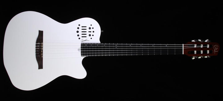 Used Godin Multiac ACS Nylon String Acoustic Guitar White