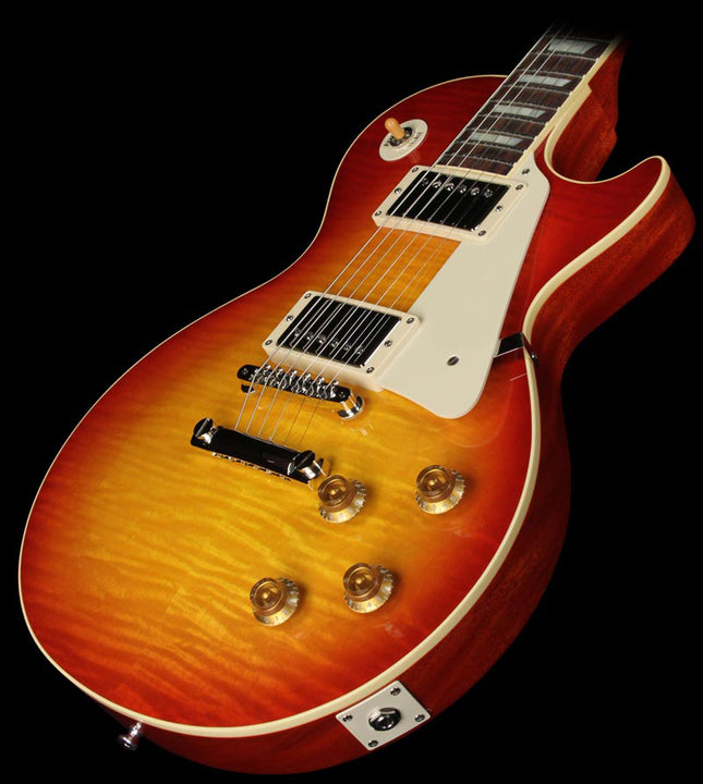 Used 2014 Gibson Custom Shop '59 Les Paul Chambered Reissue Electric Guitar Washed Cherry