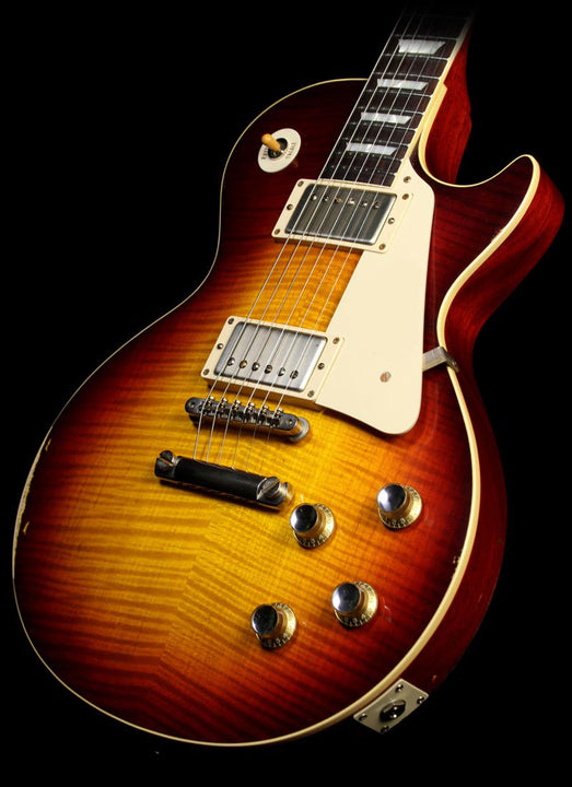 Used Gibson Custom Shop '60 Les Paul Reissue Heavy Aged Bourbon Burst